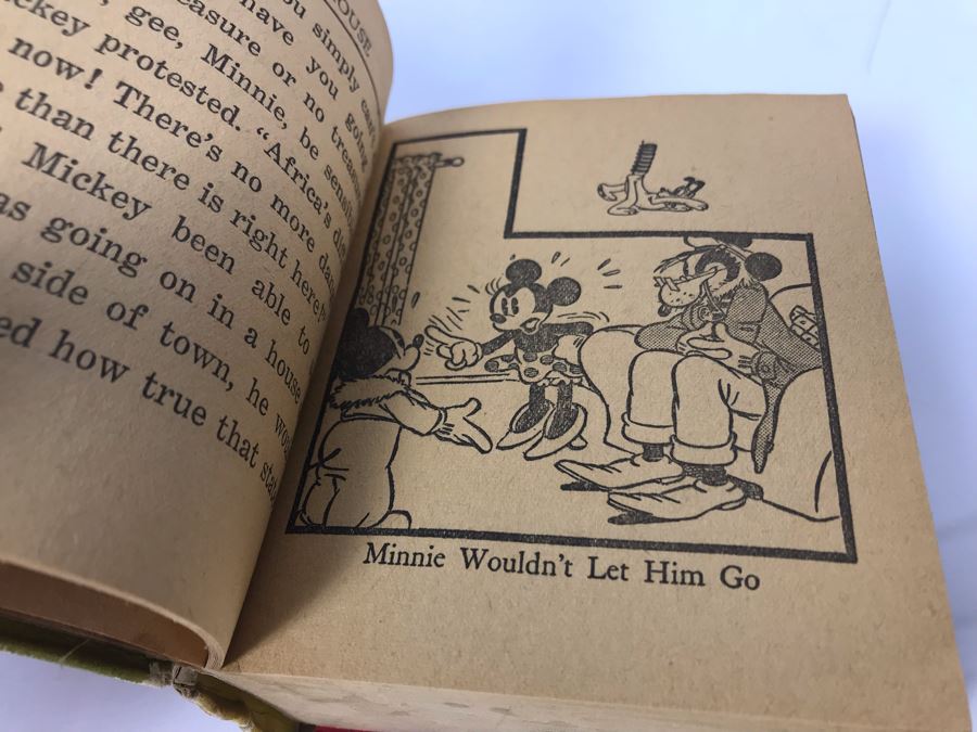 1941 Mickey Mouse In The Treasure Hunt The Better Little Book [Photo 9]