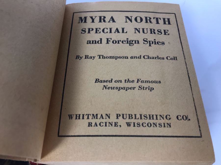 1938 Myra North Special Nurse And Foreign Spies The Better Little Book [Photo 4]