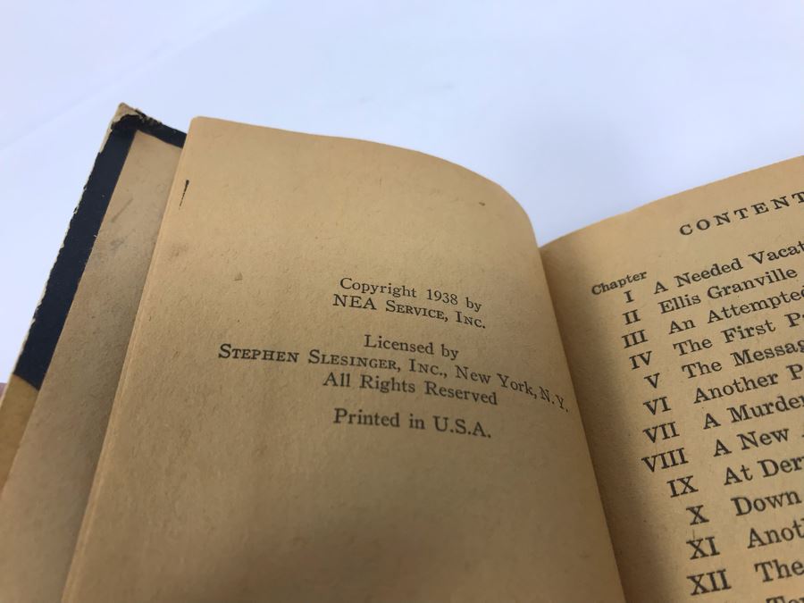 1938 Myra North Special Nurse And Foreign Spies The Better Little Book [Photo 5]