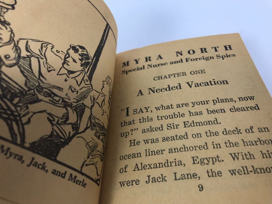 1938 Myra North Special Nurse And Foreign Spies The Better Little Book [Photo 6]