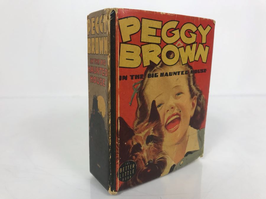 1940 Peggy Brown In The Big Haunted House The Better Little Book