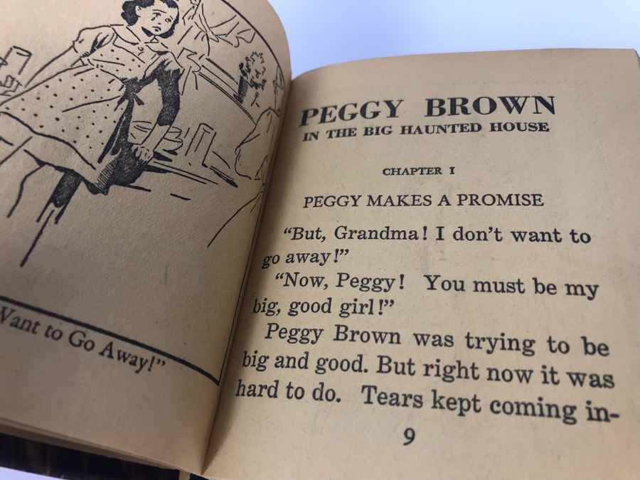 1940 Peggy Brown In The Big Haunted House The Better Little Book [Photo 7]