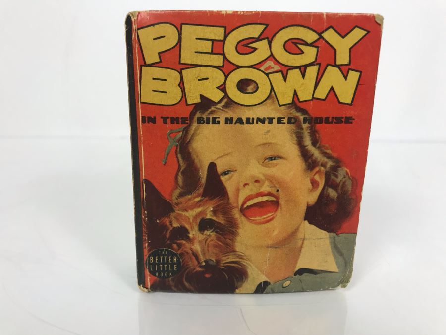 1940 Peggy Brown In The Big Haunted House The Better Little Book [Photo 2]