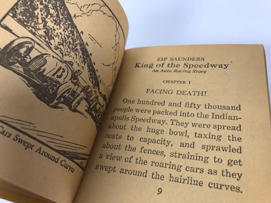 1939 Zip Saunders King Of The Speedway An Auto Racing Story The Better Little Book [Photo 7]