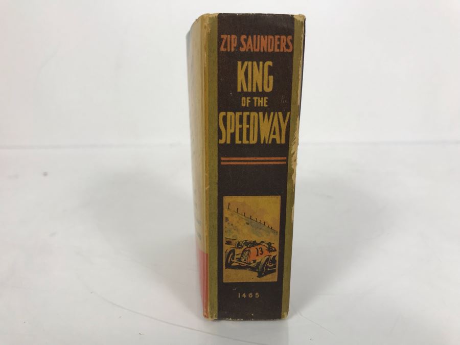 1939 Zip Saunders King Of The Speedway An Auto Racing Story The Better Little Book [Photo 3]
