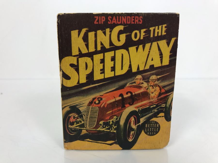 1939 Zip Saunders King Of The Speedway An Auto Racing Story The Better Little Book