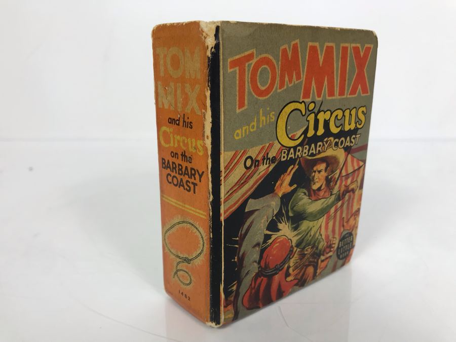 1940 Tom Mix And His Circus On The Barbary Coast The Better Little Book [Photo 2]