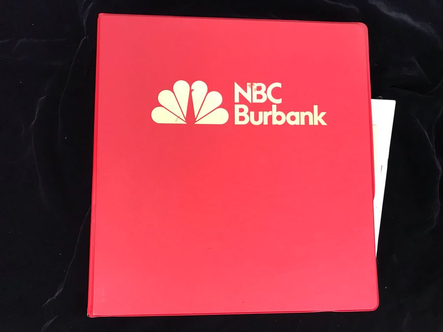 NBC Binder Filled With Planning And Information For Bob Hope 50 Years Show Plus 1988 Final Draft Original Script To NBC Show: 'Happy Birthday Bob! 50 Stars Salute Your 50 Years With NBC!' 1988 NBC Burbank - Bob Hope -  - See Photos For Small Sample [Photo 2]