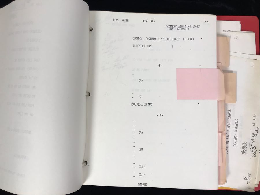 NBC Binder Filled With Planning And Information For Bob Hope 50 Years Show Plus 1988 Final Draft Original Script To NBC Show: 'Happy Birthday Bob! 50 Stars Salute Your 50 Years With NBC!' 1988 NBC Burbank - Bob Hope -  - See Photos For Small Sample [Photo 7]