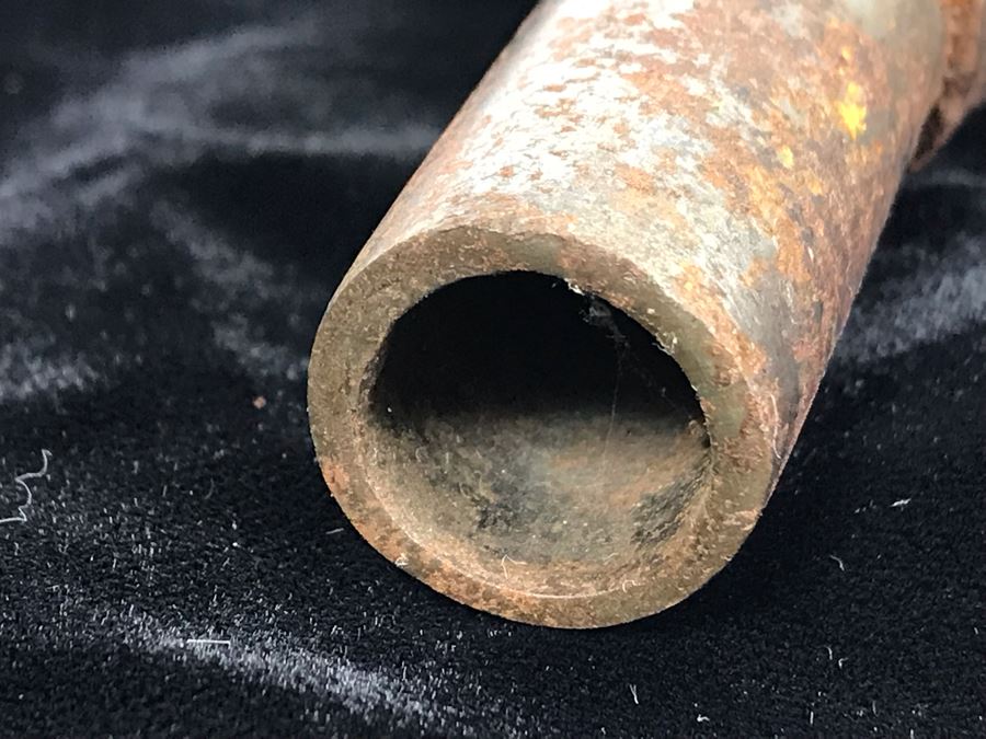 Antique Metal Flintlock Pistol Marked C:10 N:16 - 13'L [Photo 14]