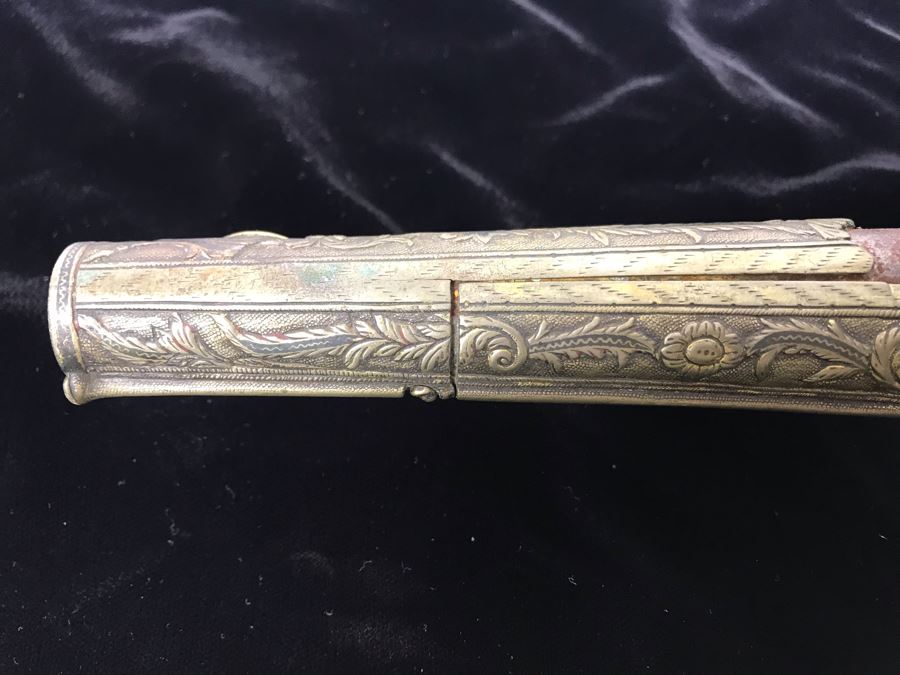 Antique 1857 All Metal Flintlock Pistol 16.5'L [Photo 14]