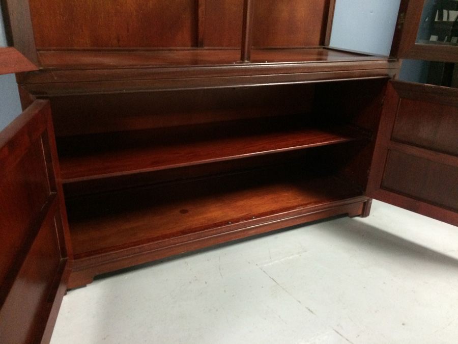 Vintage Chinese Rosewood Etagere Cabinet [Photo 13]
