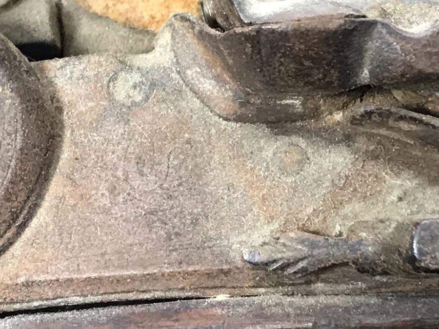 Antique Ornate Turkish Blunderbuss Gun With Detailed Brass Inlay Work 16'L [Photo 22]