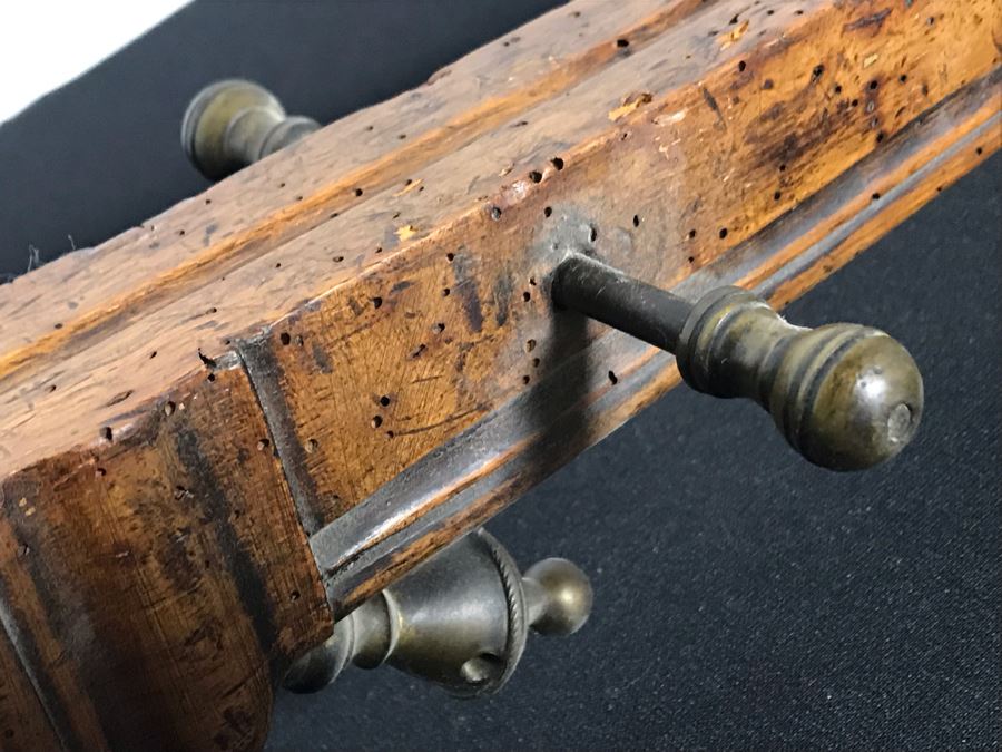 Antique Carved Wooden And Metal Crossbow 53L X 24W - See Photos [Photo 11]