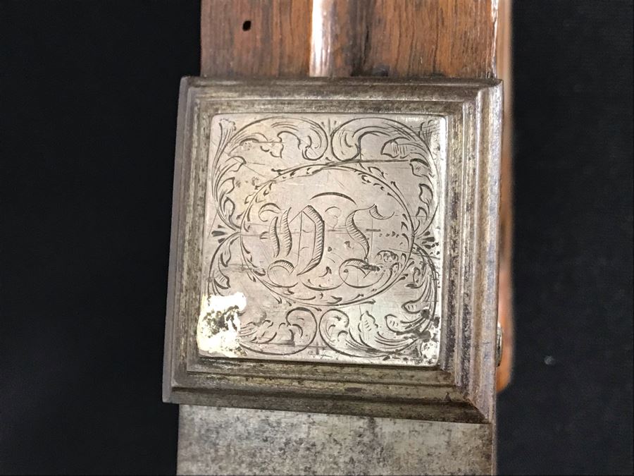 Antique Carved Wooden And Metal Crossbow 53L X 24W - See Photos [Photo 7]