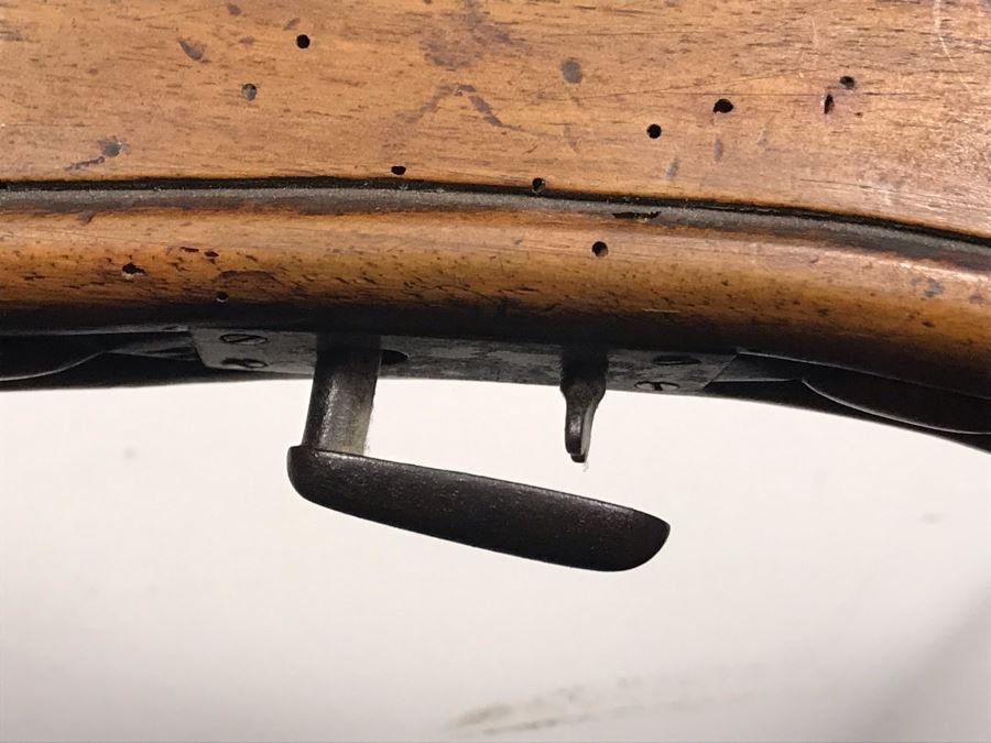 Antique Carved Wooden And Metal Crossbow 53L X 24W - See Photos [Photo 18]