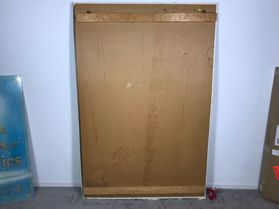 Large 1955 Movie Poster 'Love Me Or Leave Me' Staring Doris Day And James Cagney On Board MGM 4'W X 6'H [Photo 12]