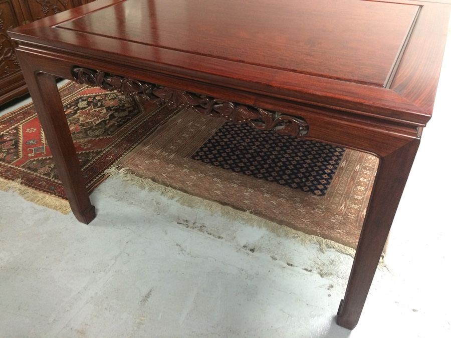 Rosewood Dining Table with 8 Chairs [Photo 15]