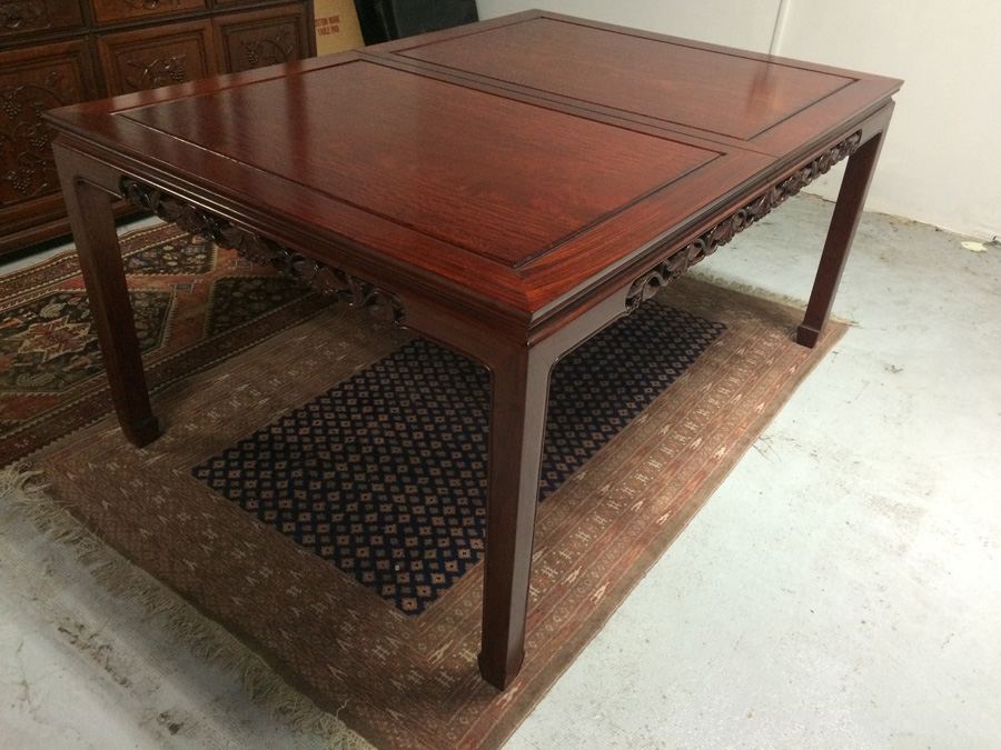 Rosewood Dining Table with 8 Chairs [Photo 11]