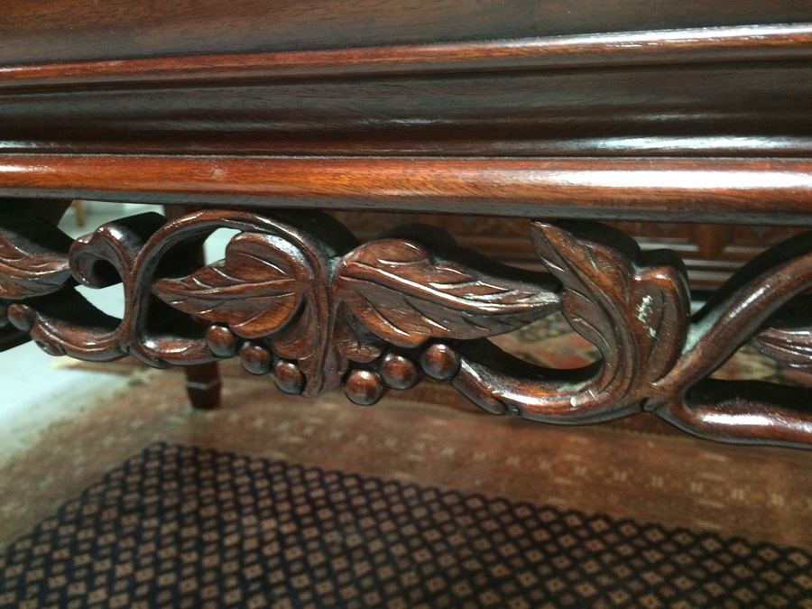 Rosewood Dining Table with 8 Chairs [Photo 8]