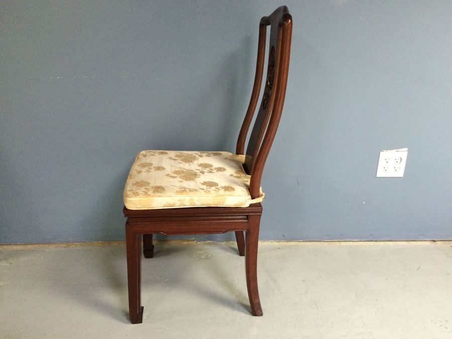 Rosewood Dining Table with 8 Chairs