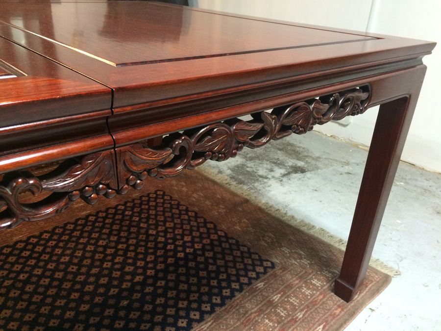 Rosewood Dining Table with 8 Chairs [Photo 6]