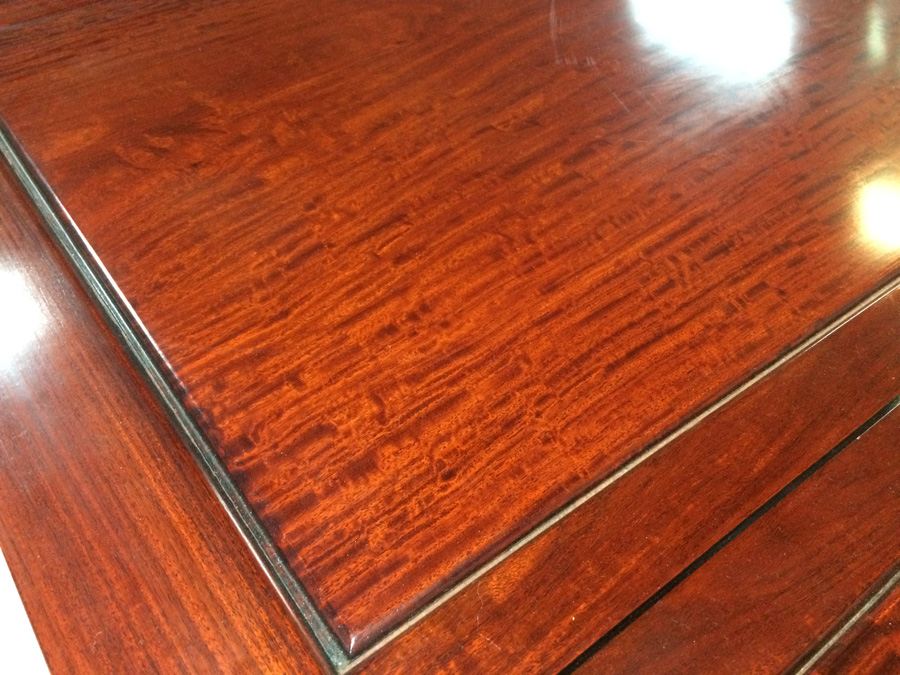 Rosewood Dining Table with 8 Chairs [Photo 9]