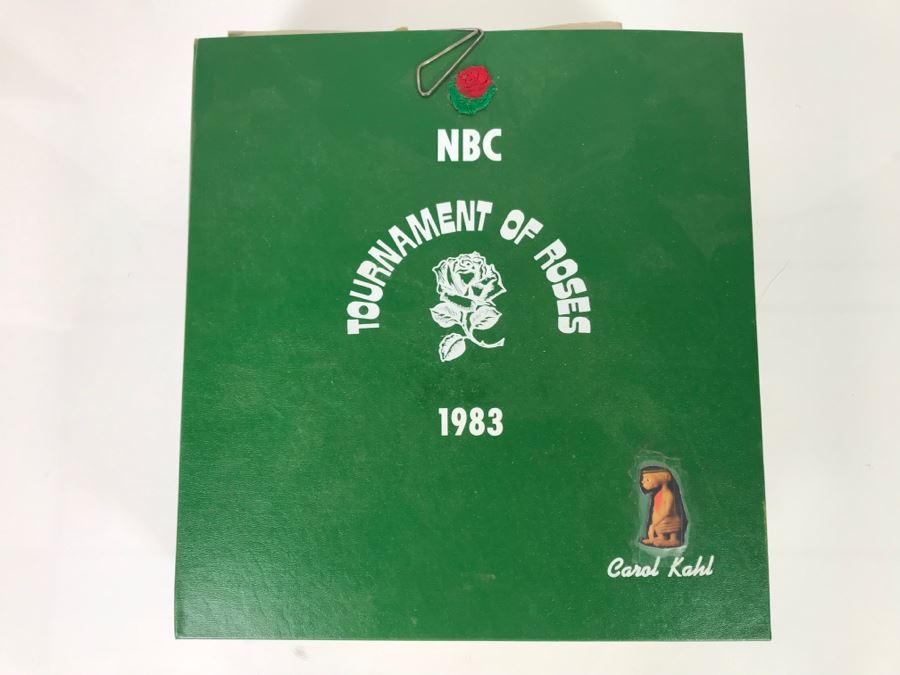 Original Script For NBC TVs 1983 Tournament Of Roses Parade Filled With Planning, Information, Handwritten Notes And Official Program - See Photos For Small Sample [Photo 2]