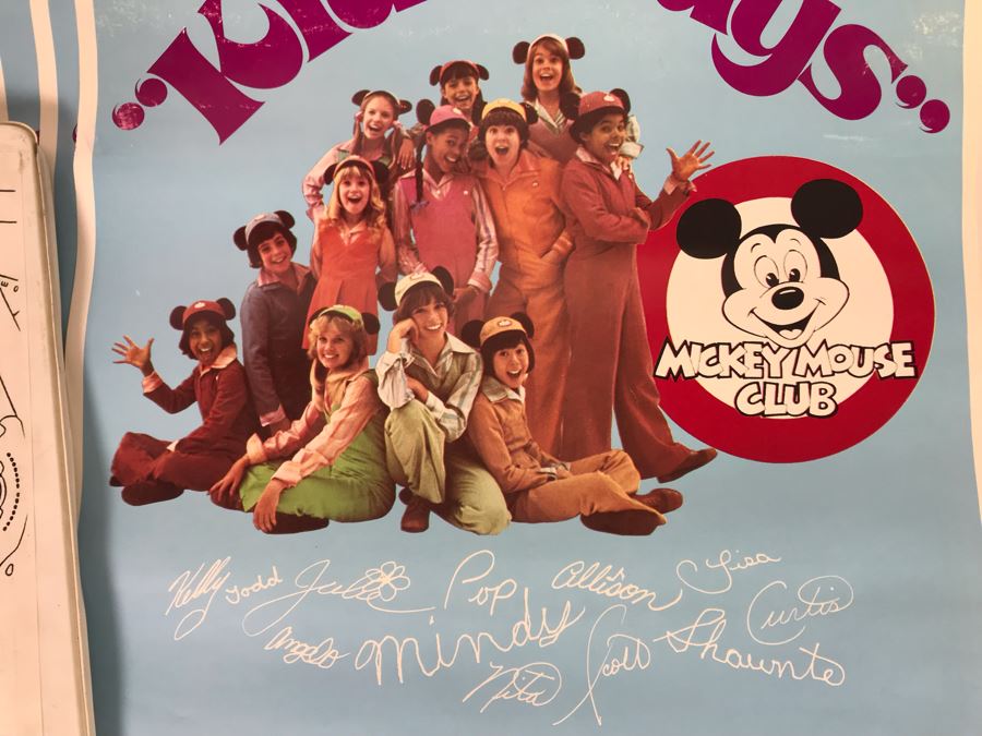 Original Script For NBC TVs Disney's Countdown To Kid's Day NBC TV Special 11/21/93 Filled With Planning, Information And Handwritten Notes PLUS (4) Disneyland Mickey Mouse Club 'Kids Days' Posters - See Photos For Small Sample [Photo 4]