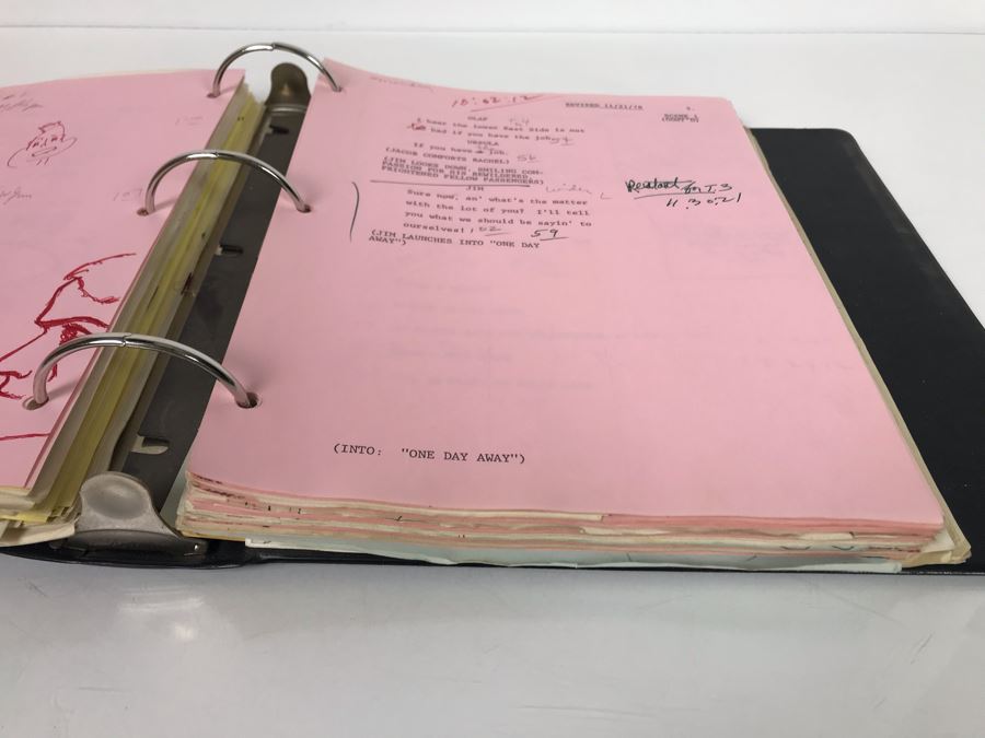 Original Script For The NBC Television Program 'The Gift Of Magi' 1978 Filled With Planning, Information And Handwritten Notes - See Photos For Small Sample [Photo 15]