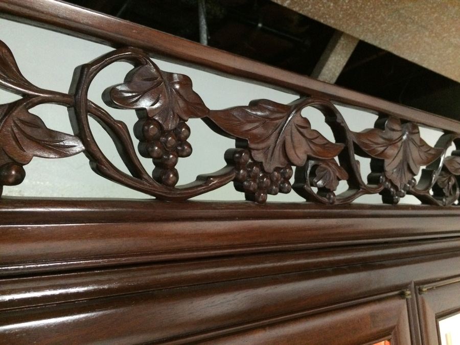 Chinese Rosewood 2-Piece China Cabinet [Photo 5]