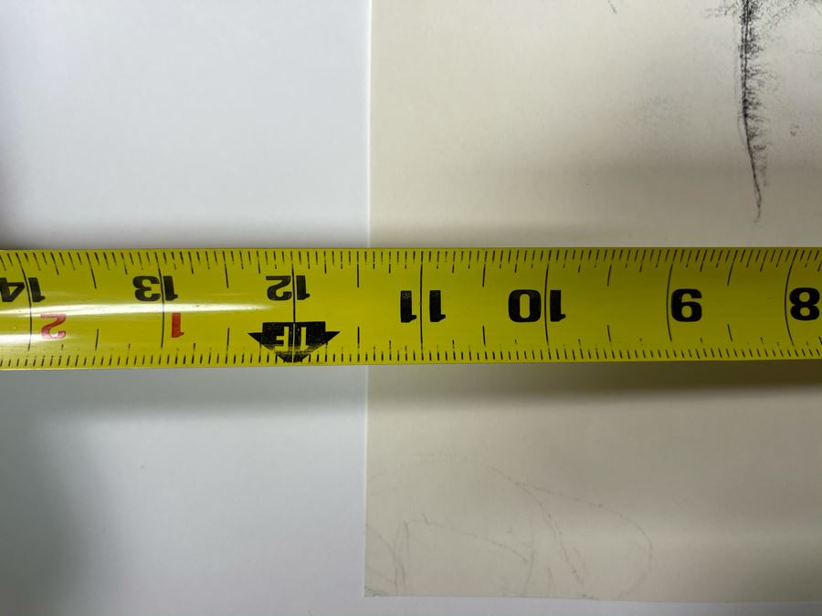 Max Turner Signed Original Face Portrait Drawing On Paper 11 X 14 [Photo 11]