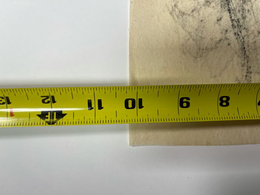 Max Turner Signed Original Face Portrait Drawing On Paper 10 X 12 [Photo 11]