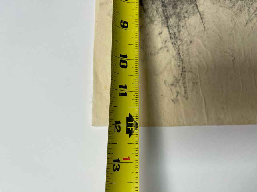 Max Turner Signed Original Face Portrait Drawing On Paper 10 X 12 [Photo 12]