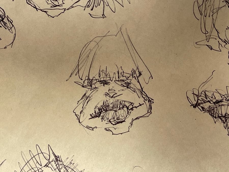 Max Turner Unsigned Original Caricatures Cartoons Drawings On Paper 11.5 X 17 [Photo 9]