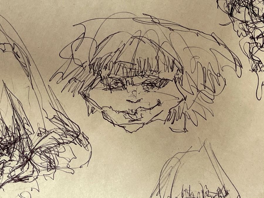 Max Turner Unsigned Original Caricatures Cartoons Drawings On Paper 11.5 X 17 [Photo 6]