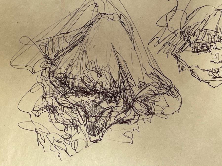 Max Turner Unsigned Original Caricatures Cartoons Drawings On Paper 11.5 X 17 [Photo 5]