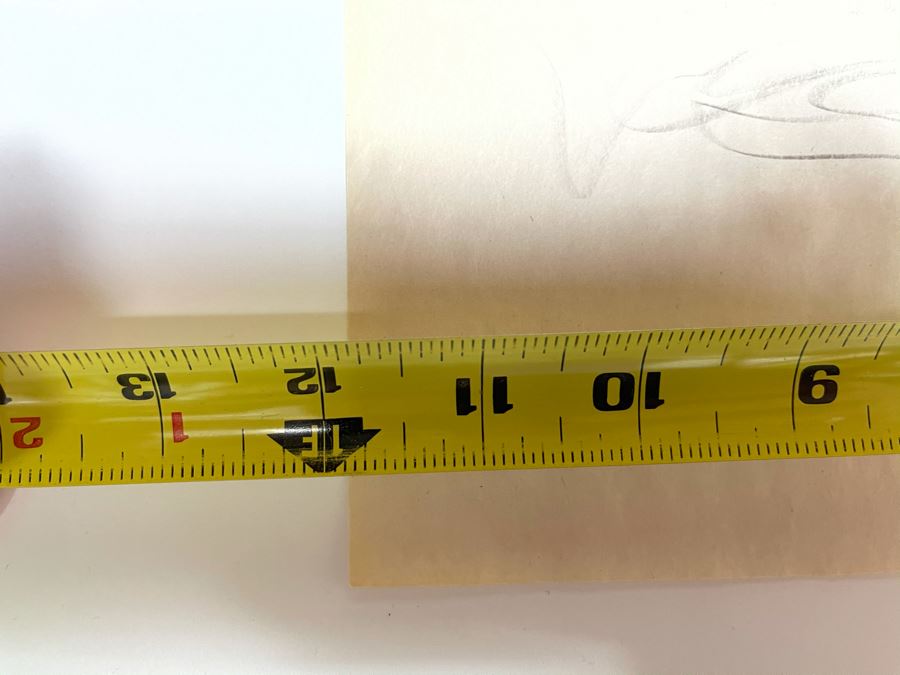 Max Turner Unsigned Original Nude Female Drawing On Paper 11.5 X 17 [Photo 8]