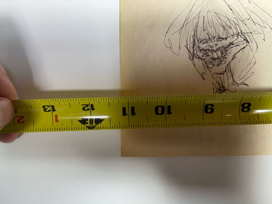 Max Turner Unsigned Original Caricatures Cartoons Drawings On Paper 11 X 17 [Photo 15]