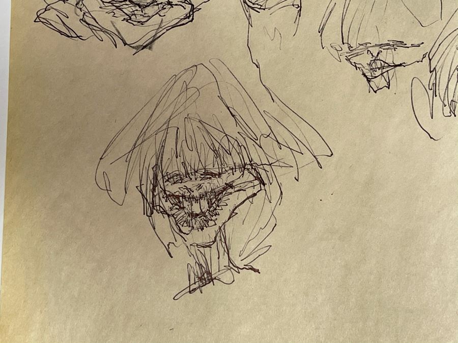 Max Turner Unsigned Original Caricatures Cartoons Drawings On Paper 11 X 17 [Photo 10]