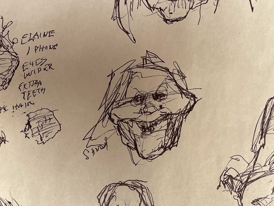 Max Turner Unsigned Original Caricatures Cartoons Drawings On Paper 11 X 17 [Photo 12]