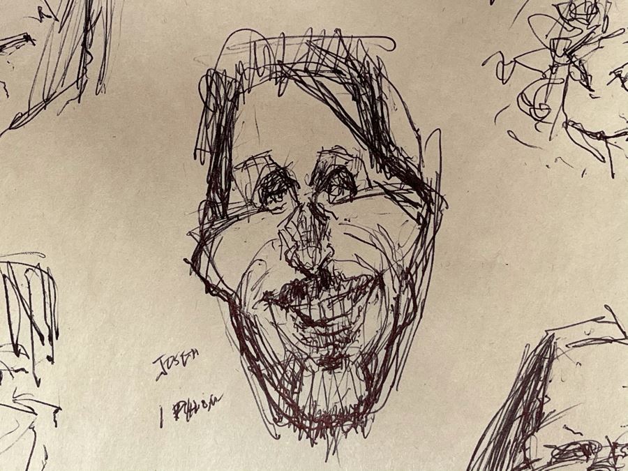 Max Turner Unsigned Original Caricatures Cartoons Drawings On Paper 11 X 17 [Photo 7]