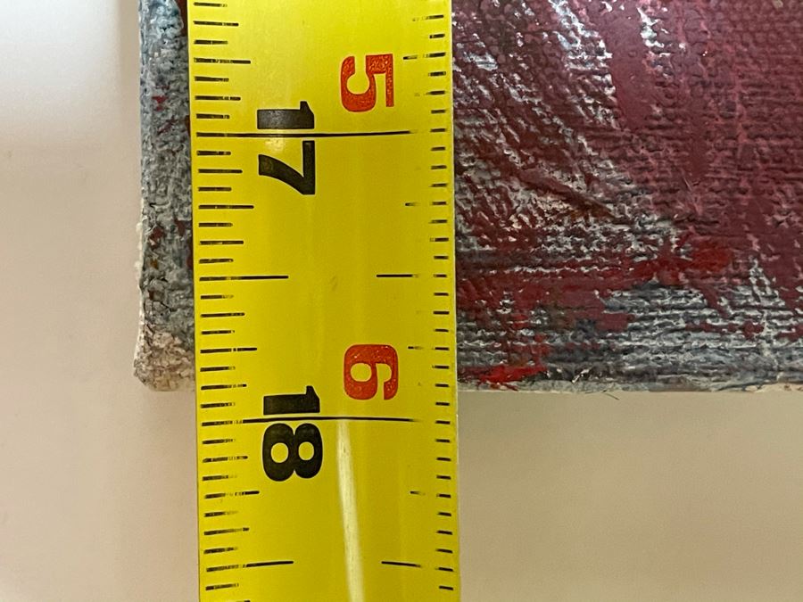 Max Turner Unsigned Original Face Portrait Painting On Canvas 14 X 18 [Photo 10]