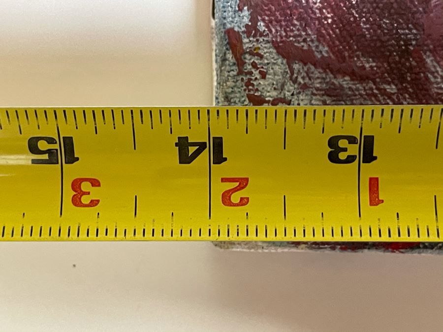 Max Turner Unsigned Original Face Portrait Painting On Canvas 14 X 18 [Photo 9]