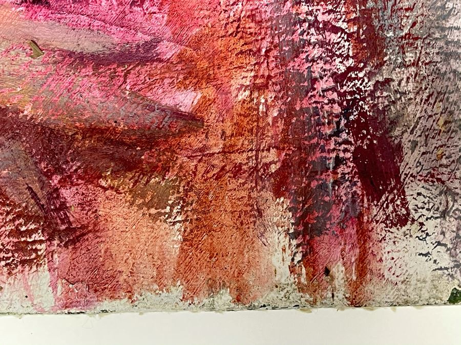 Max Turner Signed Original Face Portrait Painting On Canvas 16 X 20 [Photo 12]