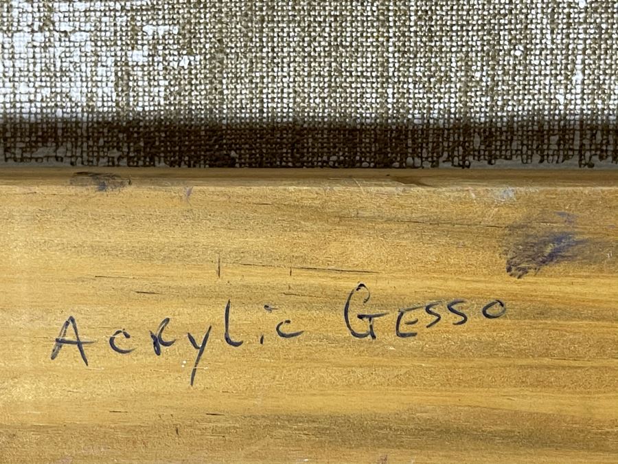 Max Turner Unsigned Original Face Portrait Painting On Canvas 16 X 20 [Photo 12]