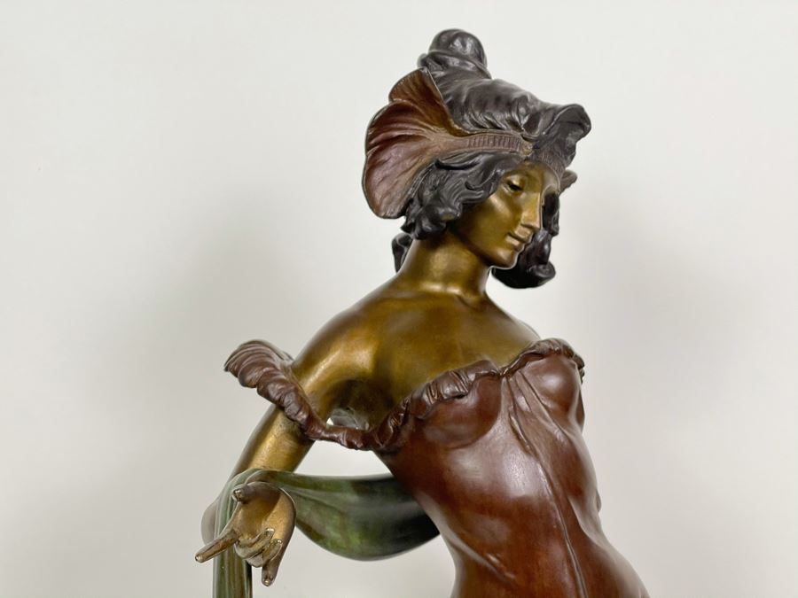 Max Turner Signed Bronze Sculpture On Marble Base 1989 27.5'H X 13'W X 9'D 45lbs [Photo 13]