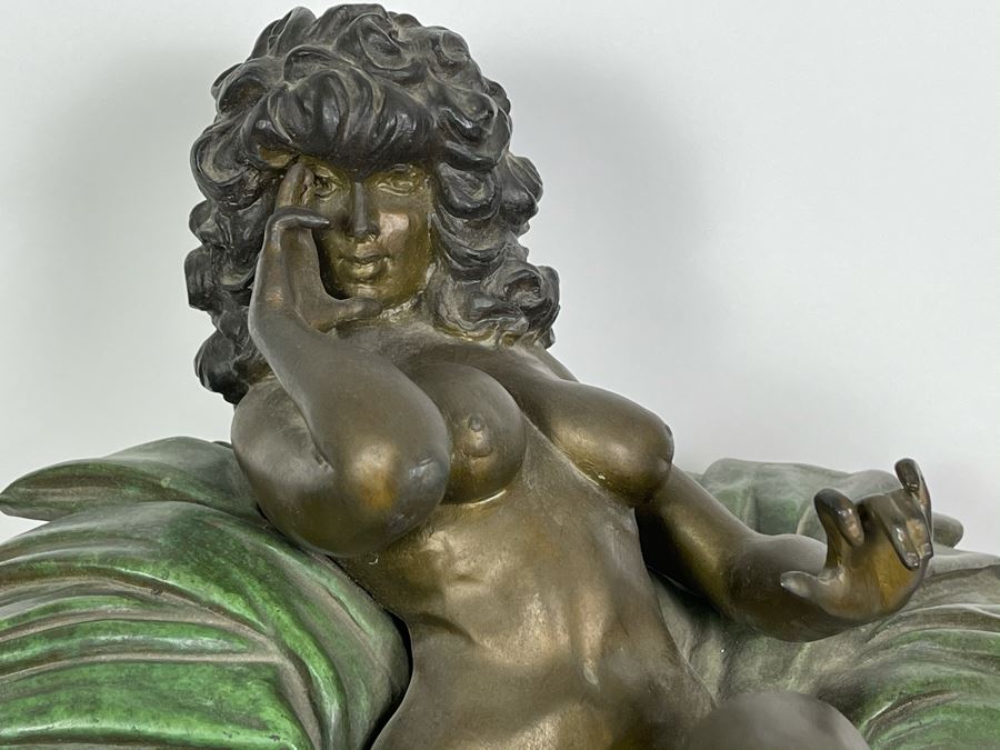 Max Turner Unsigned Art Deco Bronze Sculpture On Marble Base 28'H X 16'W X 13'D (Heavy - Will Weigh) [Photo 11]