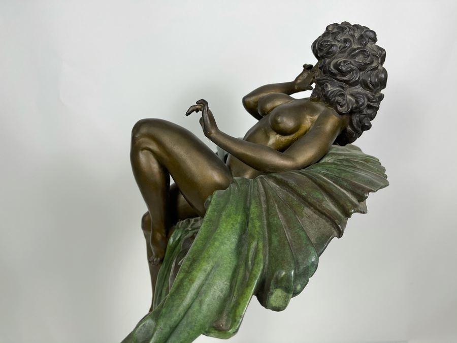 Max Turner Unsigned Art Deco Bronze Sculpture On Marble Base 28'H X 16'W X 13'D (Heavy - Will Weigh) [Photo 21]
