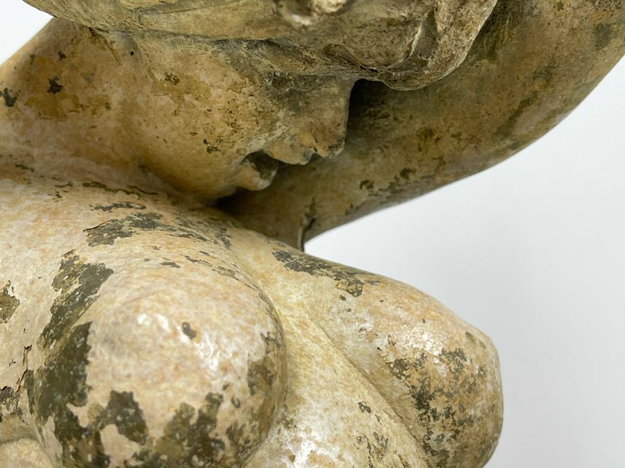 Max Turner Signed Bronze Nude Female Masterpiece Sculpture With Antique Shabby Chic Patina 25'H X 12'W X 7'D 37lbs [Photo 14]